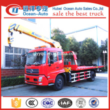 Dongfeng kinrun 4x2 towing wrecker truck crane for sale